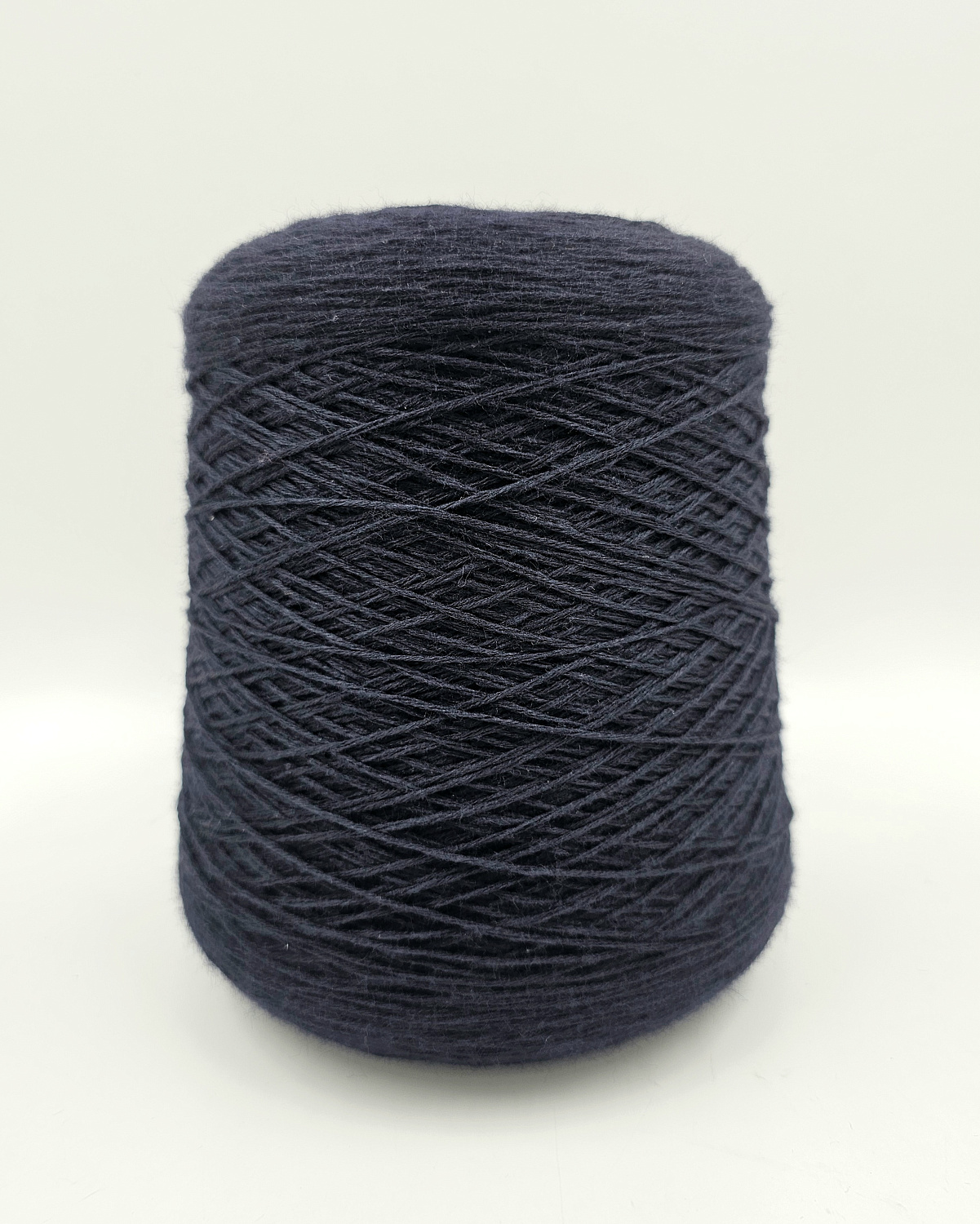 Пряжа Babhar, Zegna Baruffa, меринос, кашемир, цвет черно-синий (col. 979)